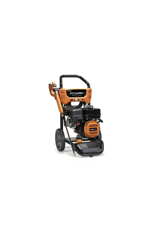 Generac 8902 3200 PSI 2.7 GPM Speedwash Residential Gas Powered Pressure Washer with Soap Tank