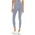 thumbnail image 2 of Bandier STEEL BLUE/SKY BLUE Le Ore Corso Crossover Leggings, US 2X, 2 of 2