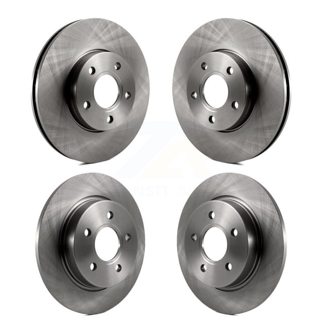 CMX Front Rear Disc Brake Rotors Kit for Car Ford Focus K8-101144