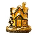 thumbnail image 2 of Latrodar Mini Light Up Resin House Battery Operated In Dark Secure able Desk Decoration Orange Home Gadgets, 2 of 5