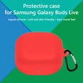 thumbnail image 2 of Estuche protector de auriculares compatible con Bluetooth de TPU/silicona con acceso de gancho Hugtrwg  Para estrenar, 2 of 7