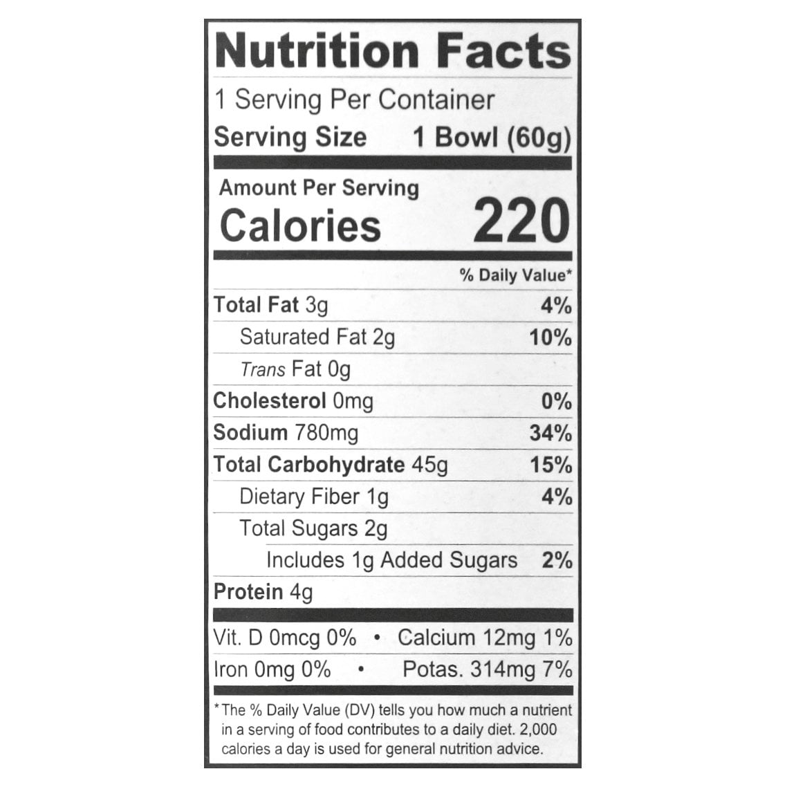 (Price/Case)Snapdragon Foods - Rice Ndl Bwl Singapr Cury - Case of 6 - 2.1 OZ