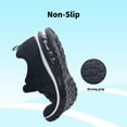 thumbnail image 4 of B BESUNEW Men Running Tennis Shoes Fashion Sneakers Comfortable Walking Sports Gym Non Slip Shoes US 7-12.5, 4 of 10