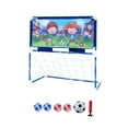 thumbnail image 1 of Juego de porterías de fútbol para entrenamiento en el jardín. Fácil de instalar. Mejora la agilidad. Portátil. 66.3CMX34.5CMX64.5cm, 1 of 9