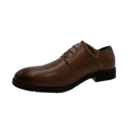 

Golaiman Brown Oxford Style Wing-Tip Men s Leather Dress Shoe