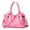 Pink, variant on Womens Soft Top Handle Hobo Bag Large Capacity Satchel Travel Handbag Pu Shoulder Bags Handbag Fashion Work Purse