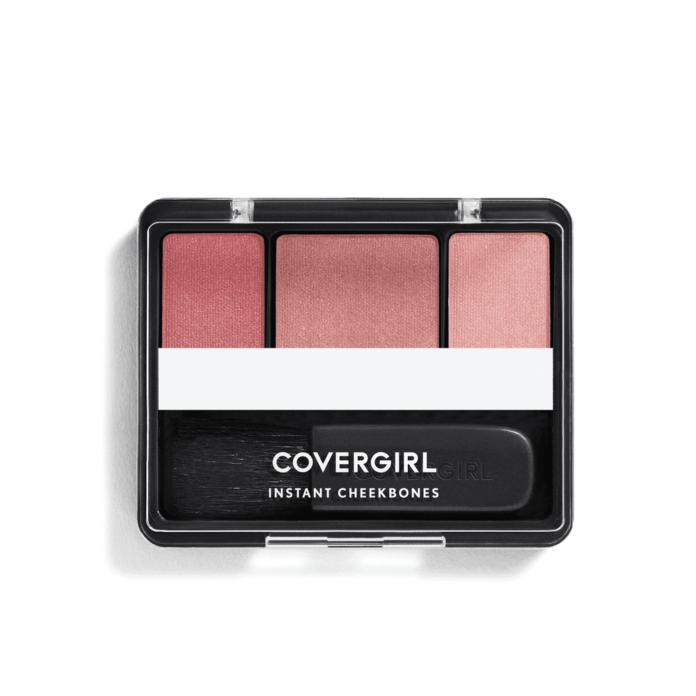 COVERGIRL Instant Cheekbones Contouring Blush, 230 Refined Rose, 0.29