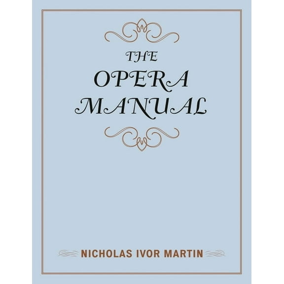 Music Finders Opera Manual, (Hardcover)