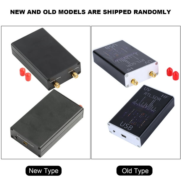 100KHz 1.7GHz Full Band UV HF RTL SDR USB Tuner Receiver, AM FM NFM,WFM ...