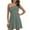 Mint Green, variant on Women’s Strapless Smocked Mini Dress – Summer Casual Tube Top Ruffle Hem Sundress for Beach, Party, Vacation, and Daily Wear