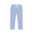thumbnail image 5 of Baggy Sweatpants Men, Mens Casual Capri Pants Elastic Waist Lightweight Breathable Lounge Loose Fit Cropped Pants Beach Vacation Shorts Light Blue XXXL, 5 of 7