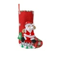 thumbnail image 6 of christmas bathroom decor Christmas Stockings Christmas Gift Bags Santa Claus Snowmen Reindeer Christmas Characters Suitable For Family Vacation Christmas Party Decoration, 6 of 9