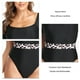 thumbnail image 5 of Traje de baño de piscina, Traje de baño de una pieza Traje de baño de una pieza cuadrado Traje de baño de una pieza de manga corta True Excellence, 5 of 6