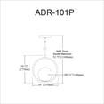 thumbnail image 5 of Dainolite ADR-101P-AGB Pendant, 5 of 5