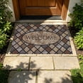 thumbnail image 4 of Yeciiwht Front Door Mat, Heavy Duty Durable Welcome Mat, Stain Resistant Super Absorbent Floor Mat for Entryway, Outside, Patio, 4 of 5
