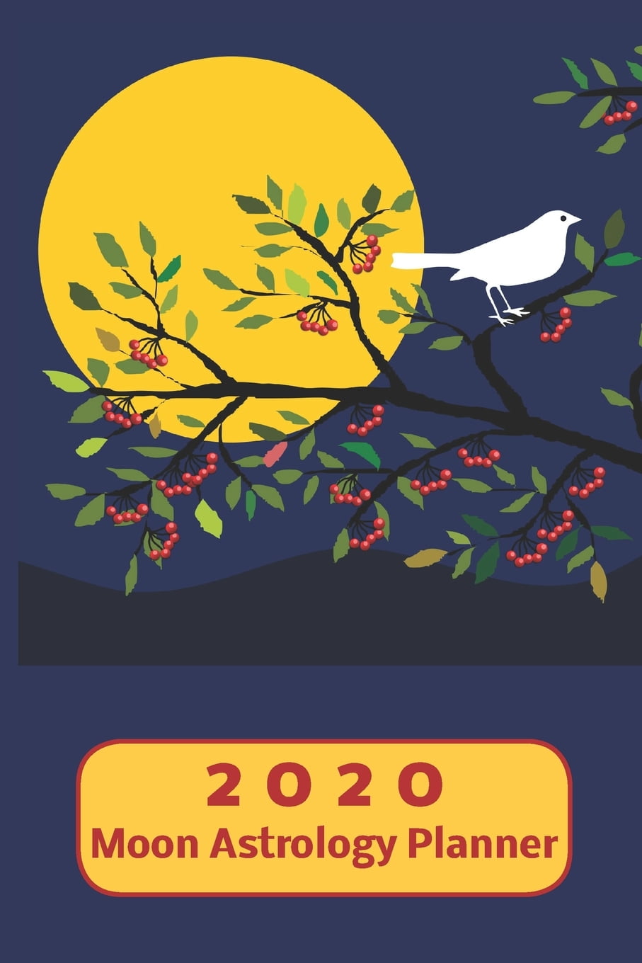 2020 Moon Astrology Planner Weekly Plan and Journal Note Page with