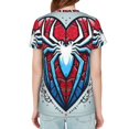 thumbnail image 2 of Spider-Man Women's Crew Neck Short Sleeve T-Shirt, 2 of 7