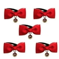 thumbnail image 1 of LSLJS Classic Nœud Papillon pour Chien Nœud Papillon pour Chien Cravate pour Chien Décoration pour Animaux Collier 5 Pcs, Costume pour Animaux, 1 of 1