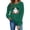 T-Army Green halloween pullovers, variant on DIOAZUD Womens Halloween Sweatshirts Plus Size Ghost Graphic Pullovers Fall Classic Round Neck Long Sleeve Sweater Tops Halloween Costumes