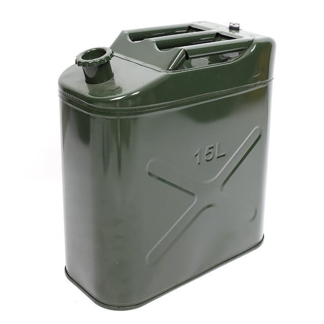 Tanque de almacenamiento de combustible con tapa de hierro, bidón de gasolina portátil engrosado de 5 l, 10 l, 15 l, 20 l, 25 l y 30 l