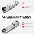 thumbnail image 4 of ipolex 1.25/2.5/5/10G SFP+ RJ45 Copper Transceiver, 10GBase-T RJ-45 SFP+ Module, Compatible for Cisco SFP-10G-T-S, Ubiquiti UniFi UF-RJ45-10G, Mikroti, 4 of 6