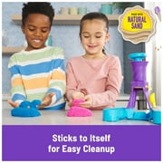 Kinetic Sand, Soft Serve Station with 14oz Play Sand, 2 Ice Cream Cones & 2 Tools