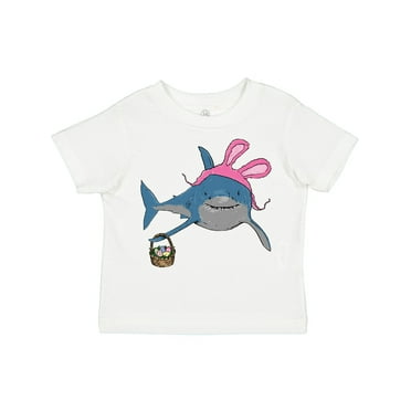Inktastic Easter Bunny Shark Hunt Boys or Girls Toddler T-Shirt