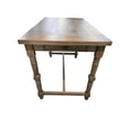 thumbnail image 5 of Contemporary Home Living 2-Drawer Solid Rectangular Bar Table - 54" - Walnut Brown, 5 of 9
