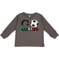 thumbnail image 3 of Inktastic Go, Mexico- Soccer, Football Boys or Girls Long Sleeve Toddler T-Shirt, 3 of 5