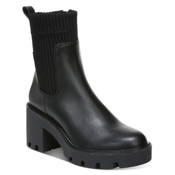 Bar III Womens Leather Ankle Ankle Boots
