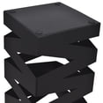 thumbnail image 2 of Black Square Umbrella Stand Storage Holder Walking Stick Steel 48.5 cm, 2 of 4