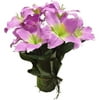 Easter Decor Potted Purple Lily