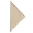 thumbnail image 2 of Ultimate Textile (10 Dozen) Poly-cotton Twill 17 x 17-Inch Cloth Napkins - for Restaurant and Catering, Hotel or Home Dining use, Beige, 2 of 3