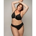 thumbnail image 4 of Silky Smooth High Cut Brief - Black Hue, 4 of 4