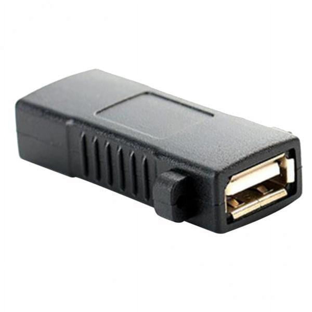 Keystone Jack USB 3.0 Inserta Adaptador De Conector Hembra A Hembra Negro Sywqhk Para Estrenar