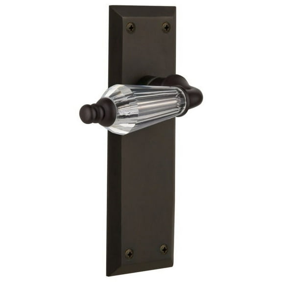 Nostalgic Warehouse Nykprl_Psg_238_Nk Parlor Solid Brass Passage Lever Set - Bronze