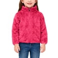 thumbnail image 2 of Rvasteizo Boys Fleece Jacket Solid Zip Up Long Sleeve Warm Casual Coat for 1 to 10Years, 2 of 5