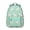 Greenish-blue, variant on Ocean Creatures Student Backpack Durable Waterproof Composite Oxford Cloth with Starfish, Fish, and Seahorse Print, Adjustable Straps, Comfortable for School and Daily Use