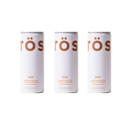 TÖST Rosé Cans Non-Alcoholic Sparkling Beverage 250 ML – 12 pack TÖST Rosé Cans Non-Alcoholic Sparkling Beverage 250 ML – 12 pack