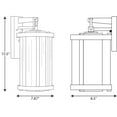 thumbnail image 2 of Progress Lighting P560149 Irondale 16" Tall Outdoor Wall Sconce - Black, 2 of 2