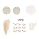 thumbnail image 1 of 1 Unidades Lady Handmade Hair Clip Dragonfly Charms Party Bridal Fascinator Decor, 1 of 9