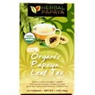 Papaya Leaf Tea - Natural Blood Platelet Health, Immune Gut & Digestive Enzymes - 100% USDA Organic, Non-GMO Project Verified, Gluten-Free, Kosher - 24/2g