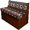 Aztec Bear Southwest American Tribal, variant on Frog Boho Mandala Print 2 Pcs RV Dinette Cushion Covers Elastic Camper Seat Covers Dinette Booth Stretch Loveseat Sofa Chair Cover Furniture Protector for RV Camper Car Bench