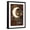 Black Frame, variant on Art.com Dark Floral Lunar Eclipse Art Print, 12" x 18"