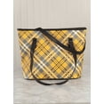 thumbnail image 6 of B.Amici™ Expressions Saffiano Plaid Tote Bag, 6 of 10