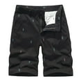 thumbnail image 1 of Pantalones Cortos de Carga de Verano de Color Sólido Casual, Pantalones Atléticos de Cintura Elástica para la Playa, Descansar Y Actividades Al Aire Libre, 1 of 3