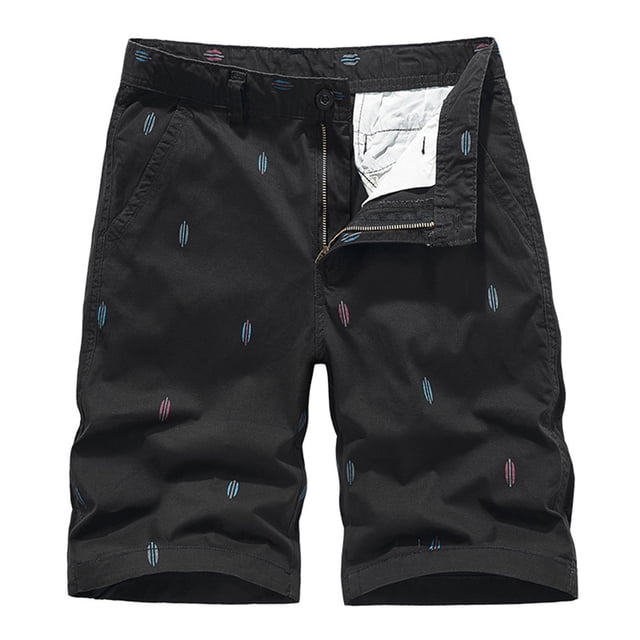 Pantalones Cortos de Carga de Verano de Color Sólido Casual, Pantalones Atléticos de Cintura Elástica para la Playa, Descansar Y Actividades Al Aire Libre