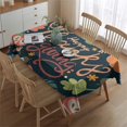 thumbnail image 2 of Thanksgiving Day Tablecloth Wrinkle Resistant Washable Tablecolths Table Covers Autumn Maple Leaf Table Cover for Fall Birthday Wedding Graduation Rectangle,60x84inch, 2 of 5