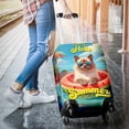 thumbnail image 3 of Hello Summer Ragdoll Pool Day on Watermelon Float Travel Luggage Cover Cat Lover Kitten Owner Gifts Idea Suitcase Dust Protective Decor - 13008, 3 of 5