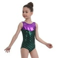 thumbnail image 1 of 3-12Years Gymnastics Leotards for Girls Shiny Gradient Color Toddler Ballet Dance Leotard Camisole Leotard Unitards, 1 of 9